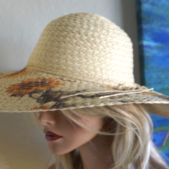 Sunflower Beach Sun Hat 3 colors - Picture 5 of 6